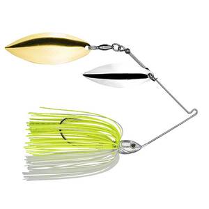 Strike King Tour Grade 2nd Gen Willow/Willow Spinnerbait - Olive Shad, 3/4oz