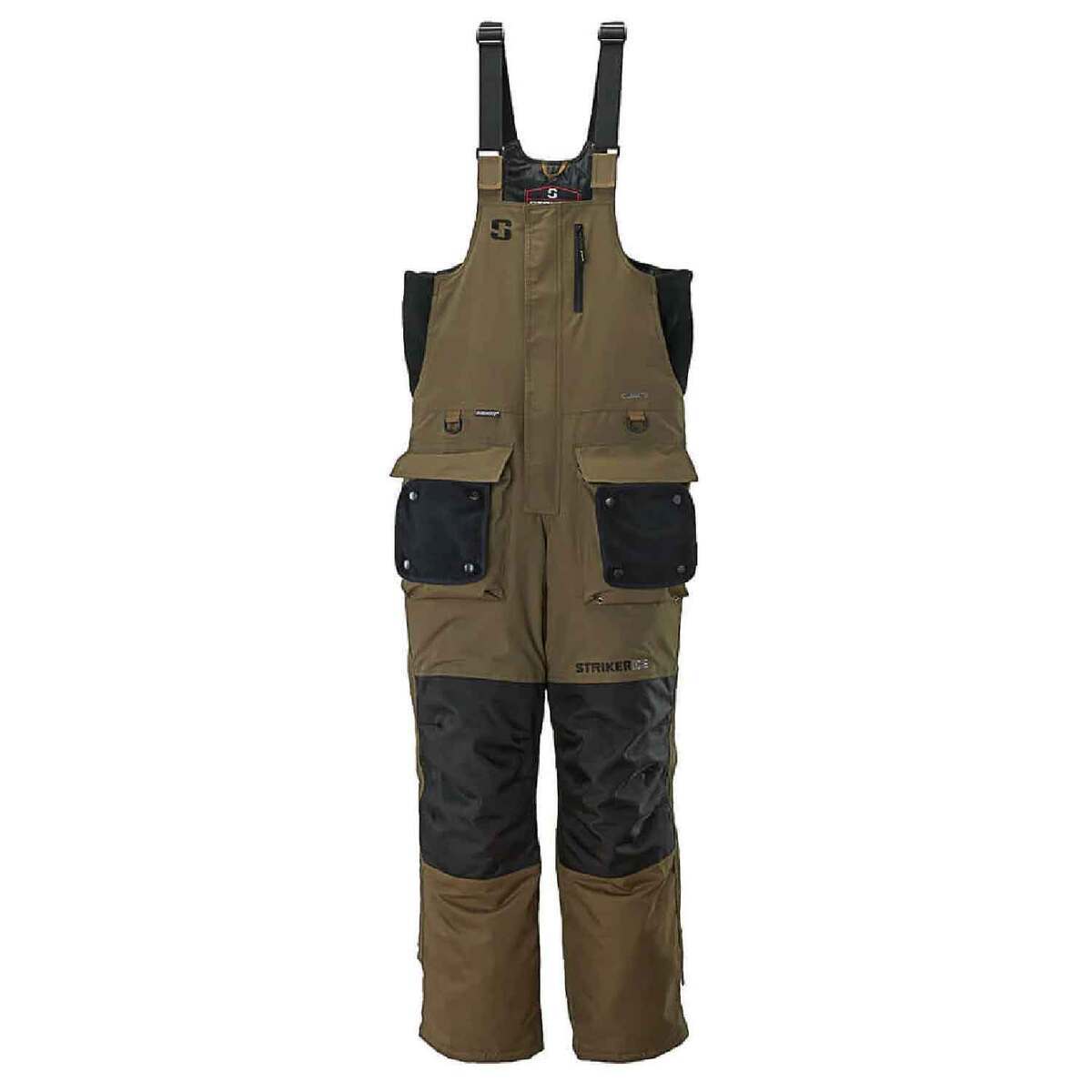 Striker Ice Climate Bib Men's Ice Fishing Bibs Striker Ice Climate Bib Men's Ice Fishing Bibs