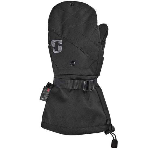 Striker Ice Crossover Flip Ice Fishing Mitts - Black L