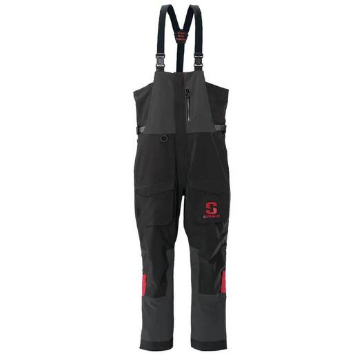 Striker Ice Men’s Adrenaline Waterproof Fishing Rain Bib – Black 4XL