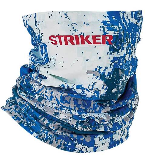 Striker Ice Men's Veil Stryk Hookset Stretch Fit Brrr Neck Gaiter - Veil Stryk Hookset One Size Fits Most - Striker