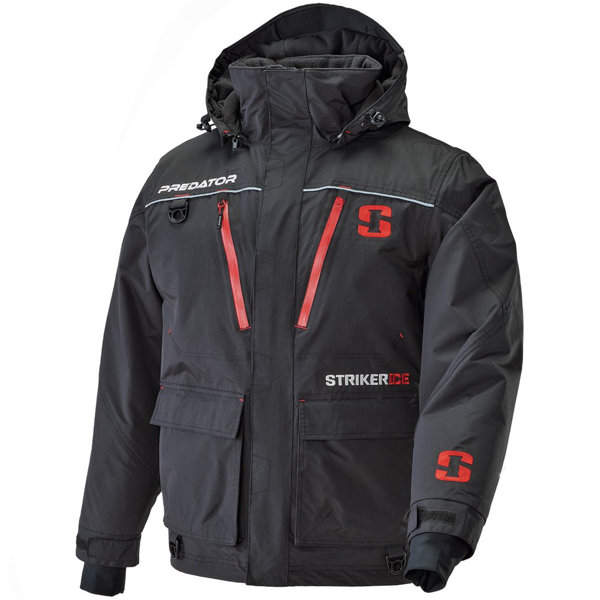 Ice Raptor Jacket Striker Ice Predator Men's Ice Fishing Jacket - Black - M | Sportsman's ...