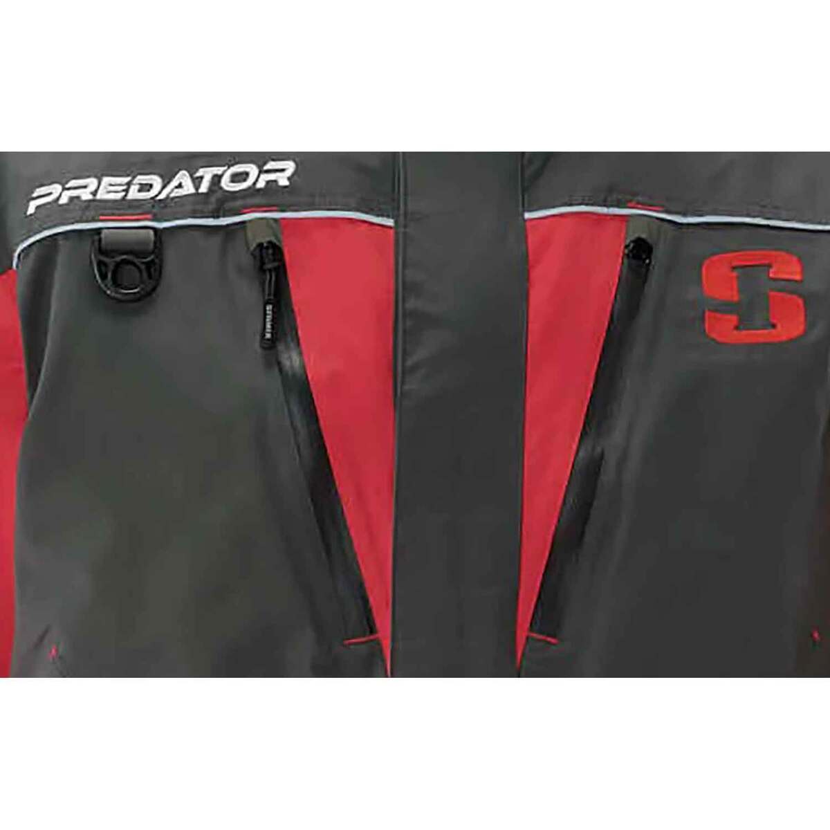 Striker Ice Black/Red Predator Men's Ice Fishing Jacket Striker Ice Black/Red Predator Men's Ice Fishing Jacket