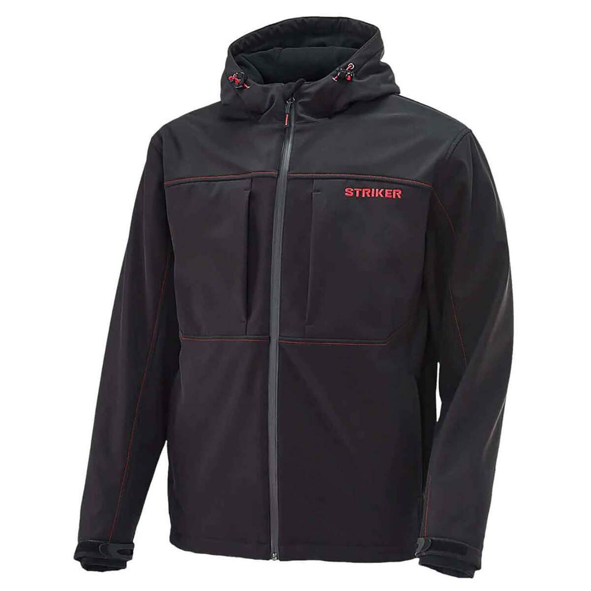 Ice Raptor Jacket Striker Ice Rival Hooded Softshell Men's Ice Fishing Jacket | Sportsman ...