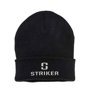 Striker Ice Trekker Stocking Men's Ice Fishing Hat - Black - One Size Fits Most