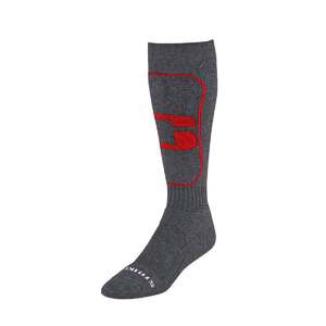 Striker Ice Unisex Wool Sock Ice Fishing Socks - Charcoal - One Size Fits Most