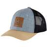 Striker Stillwater Trucker Hat - Gray/Black/Gold - One Size Fits Most - Gray/Black/Gold One Size Fits Most