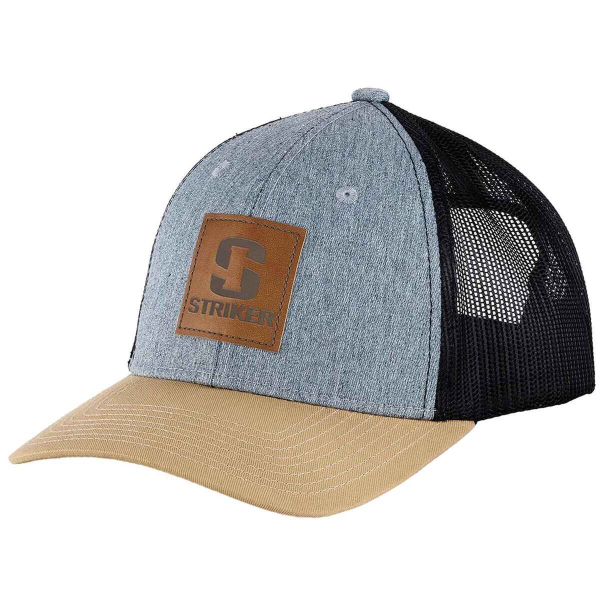 Striker Stillwater Trucker Hat - Gray/Black/Gold - One Size Fits Most - Gray/Black/Gold One Size Fits Most Striker Stillwater Trucker Hat - Gray/Black/Gold - One Size Fits Most - Gray/Black/Gold One Size Fits Most