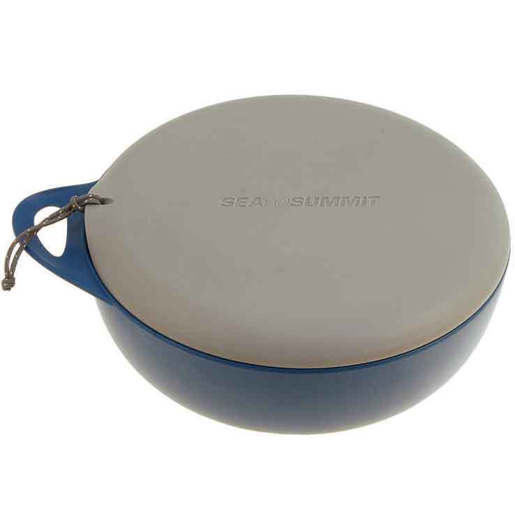 STS DELTA BOWL W/LID BLUE STS DELTA BOWL W/LID BLUE