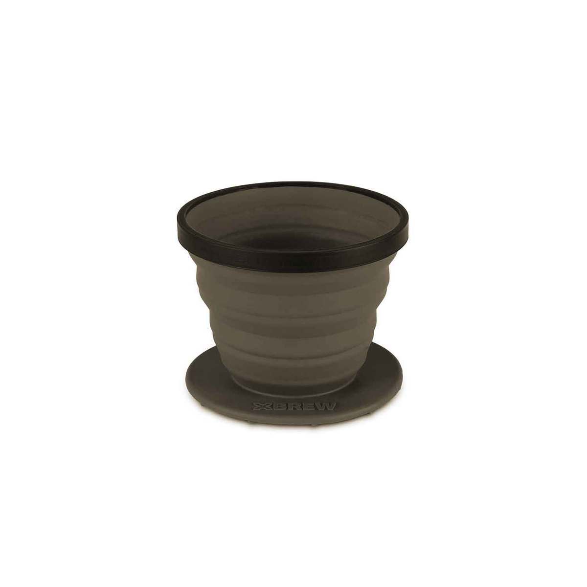 Sea To Summit Collapsible X-Brew Coffee Dripper - Charcoal - Charcoal Sea To Summit Collapsible X-Brew Coffee Dripper - Charcoal - Charcoal