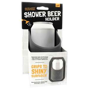 Sudski Bath & Shower Beer Holder - Gray