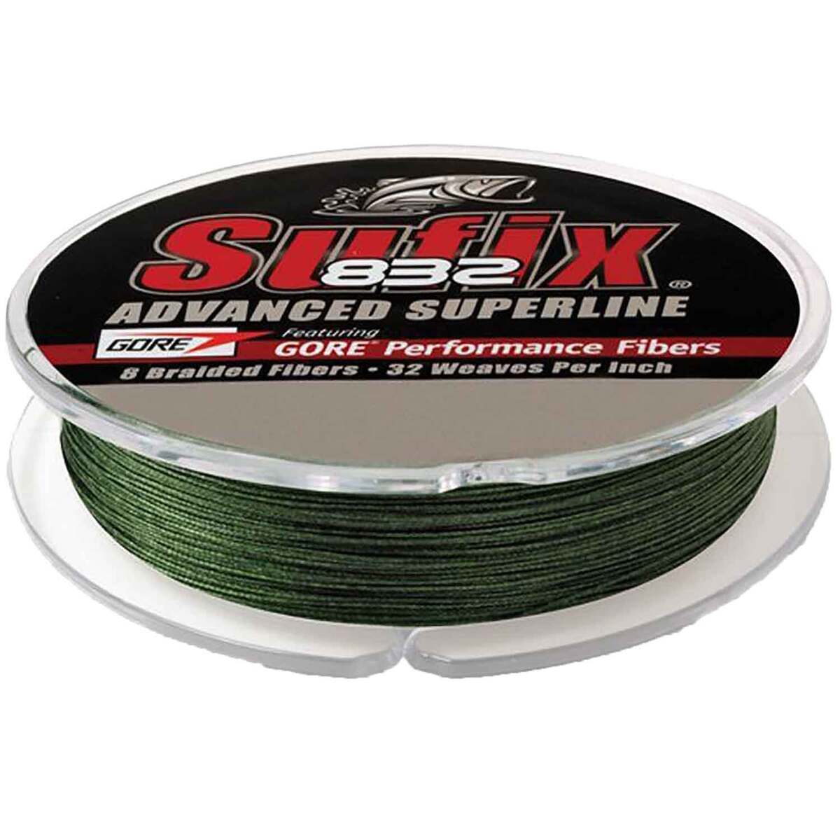Sufix 832 Advanced Superline Braided Line, Neon Lime Sufix 832 Advanced Superline Braided Line, Neon Lime