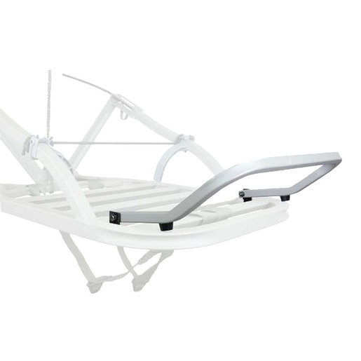 Summit Stands SU85023 4 and 5 Channel Footrest Kit – White