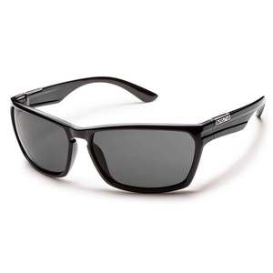 Suncloud Cutout Polarized Sunglasses - Black/Gray