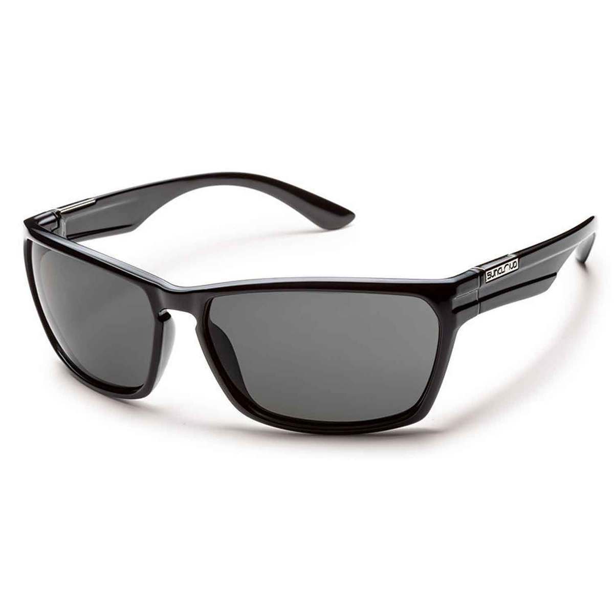 Suncloud Cutout Polarized Sunglasses - Black/Gray - Adult Suncloud Cutout Polarized Sunglasses - Black/Gray - Adult