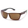Suncloud Cutout Polarized Sunglasses - Burnished Brown/Brown - Adult