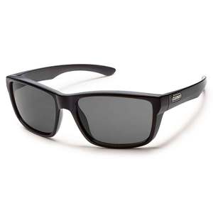 Suncloud Mayor Polarized Sunglasses - Black/Gray Green