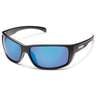 Suncloud Milestone Polarized Sunglasses - Matte Black/Blue Mirror - Adult