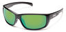 Suncloud Milestone Polarized Sunglasses - Black/Green Mirror - Adult