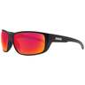 Suncloud Milestone Polarized Sunglasses - Matte Black/Red Mirror