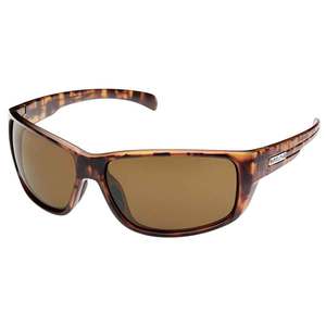 Suncloud Milestone Polarized Sunglasses - Matte Tortoise/Brown