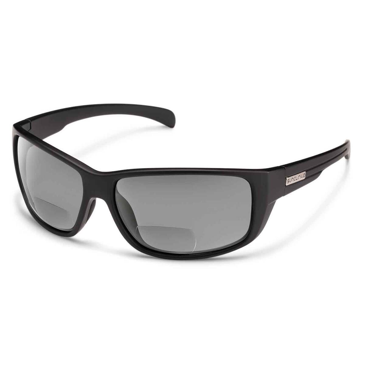 Suncloud Milestone Reader Polarized Sunglasses - Matte Black/Gray ...