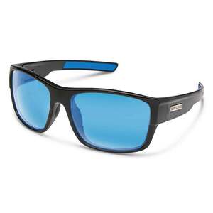 Suncloud Range Polarized Sunglasses - Black/Blue