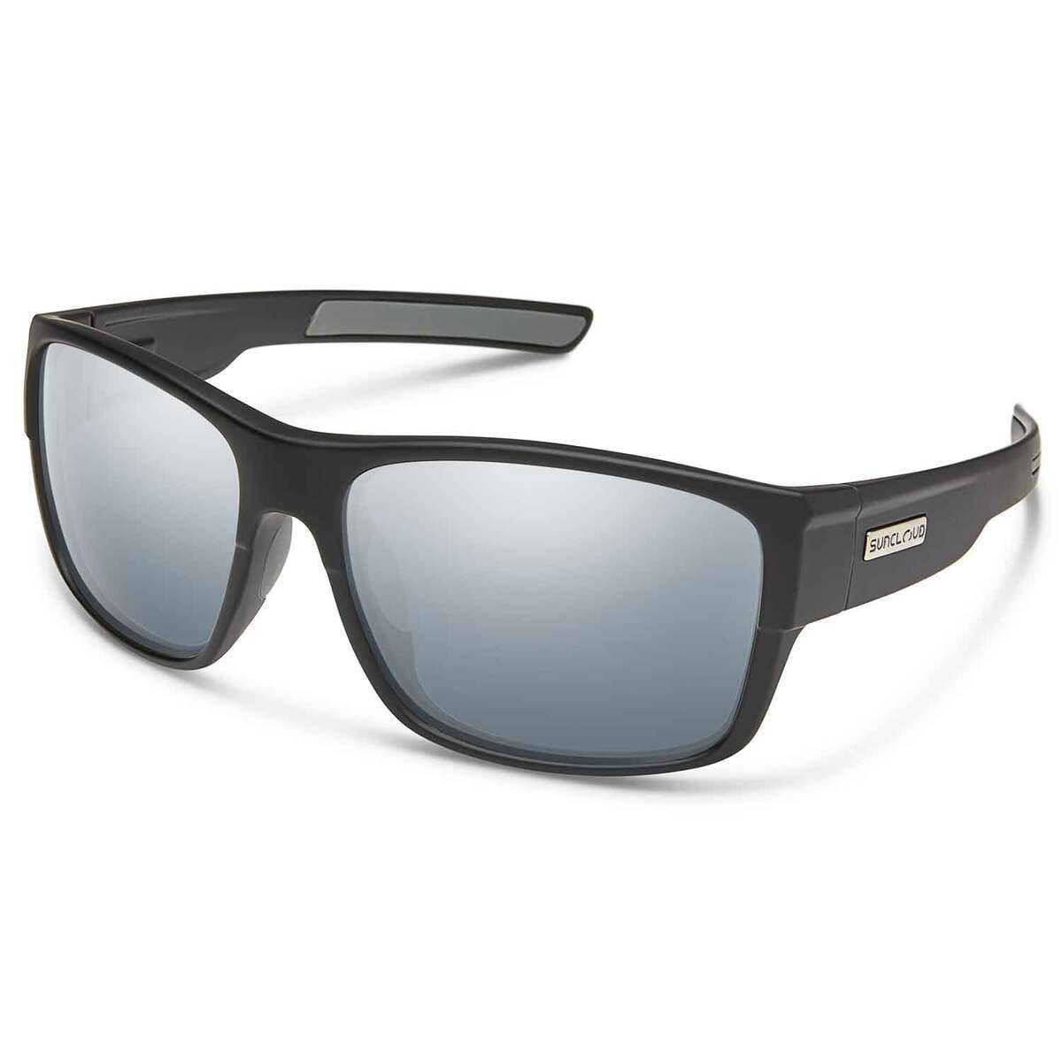 Suncloud Range Polarized Sunglasses - Matte Black/Silver | Sportsman's ...