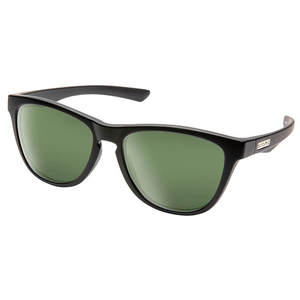 Suncloud Topsail Polarized Sunglasses - Matte Black/Grey Green
