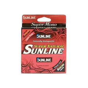 Sunline Super Natural Monofilament Fishing Line