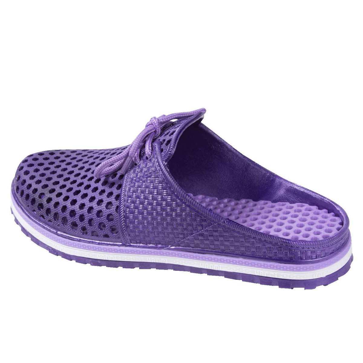 SunRay Women's Mooshi Beach Closed Toe Sandals - Purple - Size 8 ...