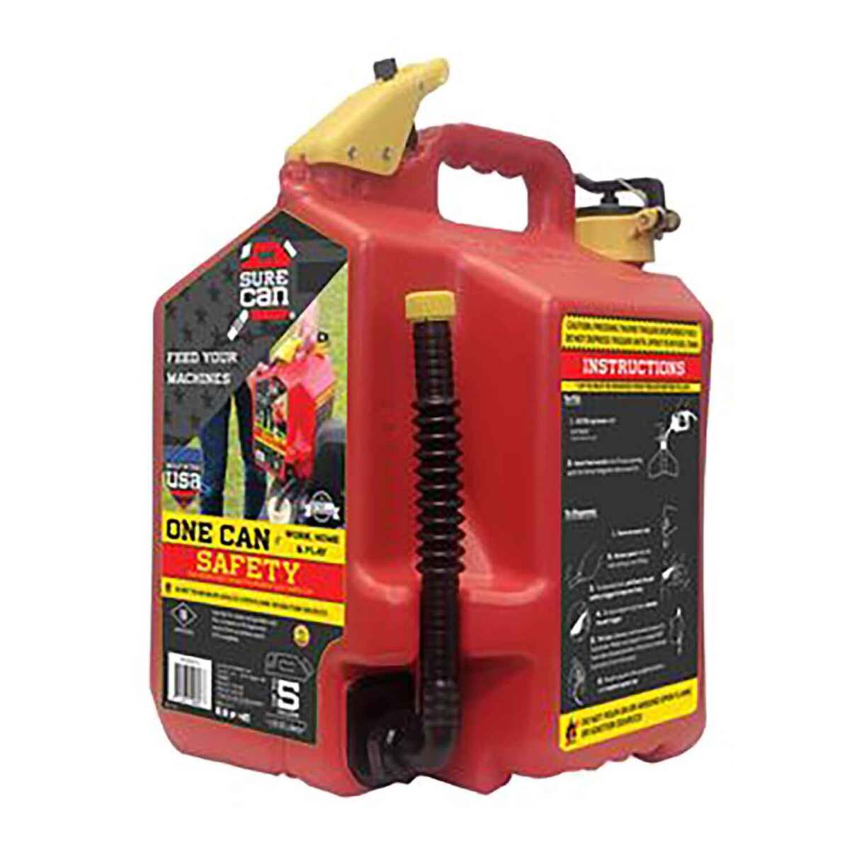 SureCan 5 Gallon Gas Type-II Safety Can | Sportsman's Warehouse