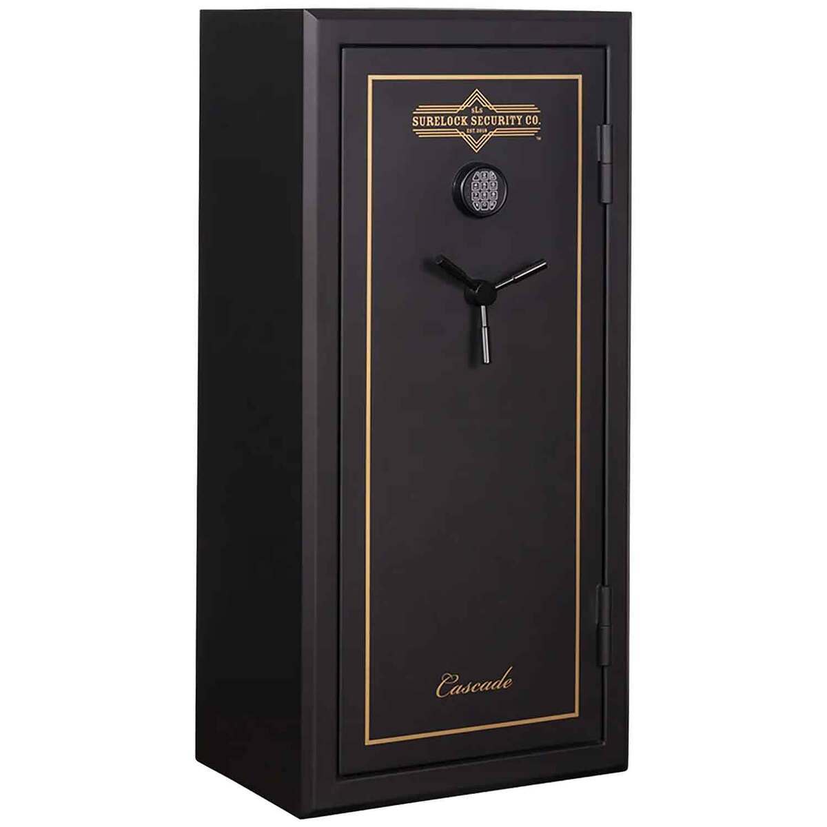 SureLock Security Company Cascade 24 Gun and Home Safe - Black Texture ...