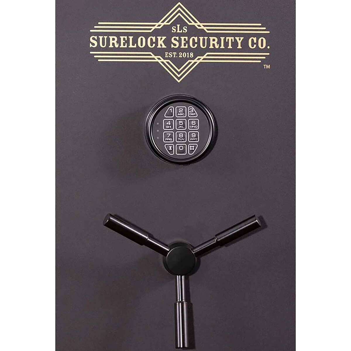SureLock Security Company Cascade 24 Gun and Home Safe - Black Texture - Black SureLock Security Company Cascade 24 Gun and Home Safe - Black Texture - Black