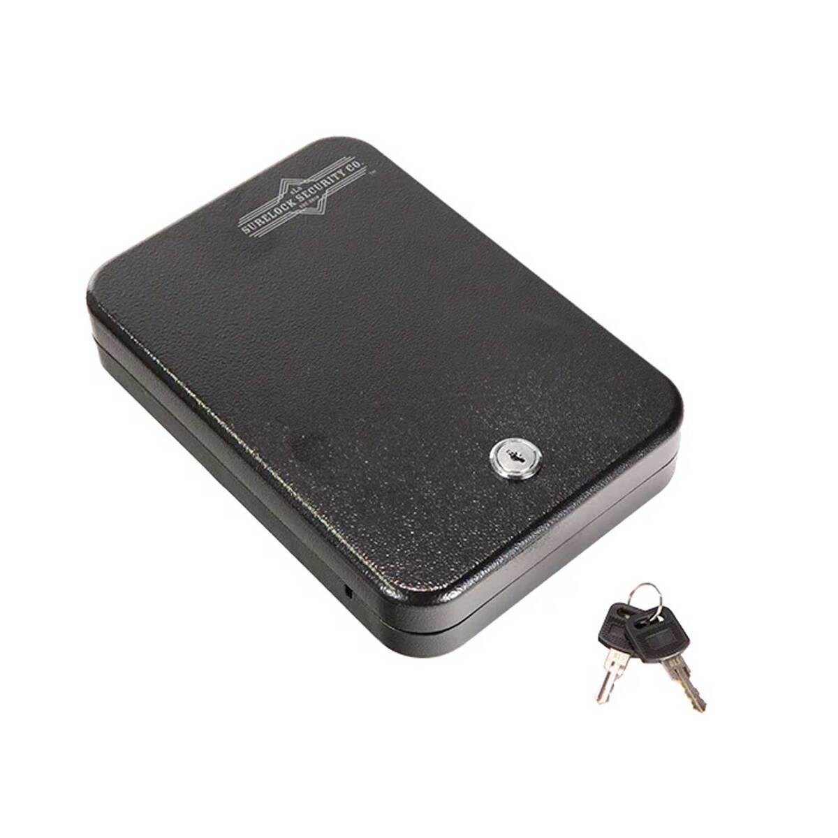 SureLock Security Company Nighthawk 9.5in Mobile Key Lock Box Pistol Vault Safe - Black SureLock Security Company Nighthawk 9.5in Mobile Key Lock Box Pistol Vault Safe - Black