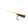 Flymen Fishing Co Surface Seducer Baby Trout Streamers - Brown and Rainbow, Size 4, 2 Pack - Brown and Rainbow 4