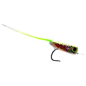 baby trout lure J.R.'s Dogwalker The body material is a special alloy with a light specific gravity Flymen Fishing Co Surface Seducer