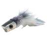 Flymen Fishing Co Surface Seducer Howitzer Articulated Poppers - White and Yellow, Size 2/0, 2 Pack - White and Yellow 2/0