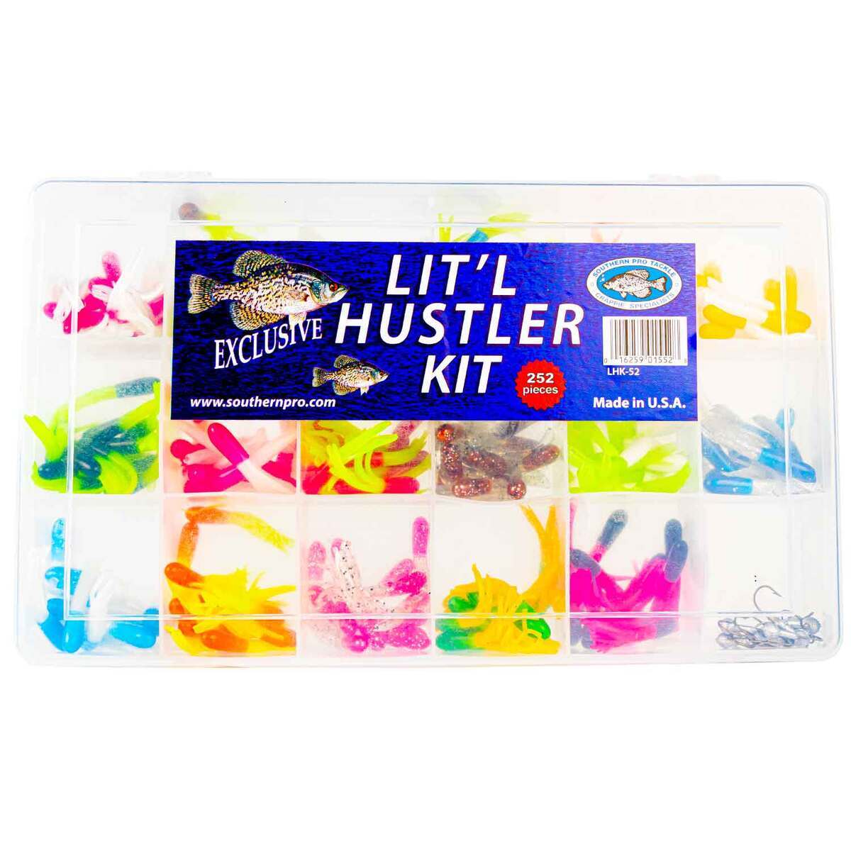 Southern Pro Lit'l Hustler Kit Crappie/Panfish Bait Southern Pro Lit'l Hustler Kit Crappie/Panfish Bait