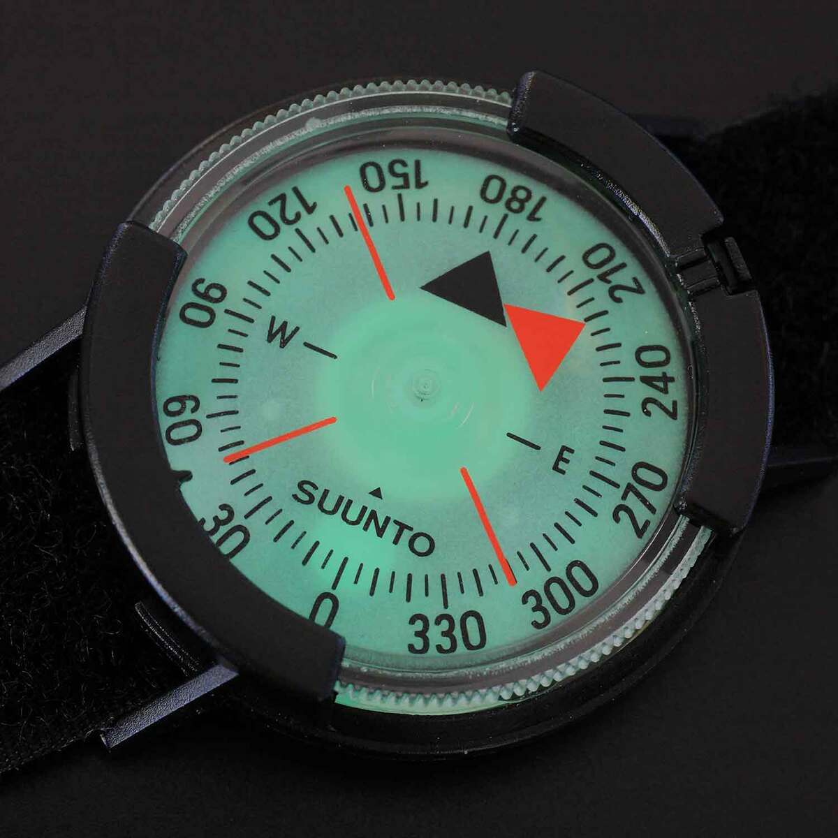 Suunto M-9 Compass with Velcro Strap - Black Suunto M-9 Compass with Velcro Strap - Black