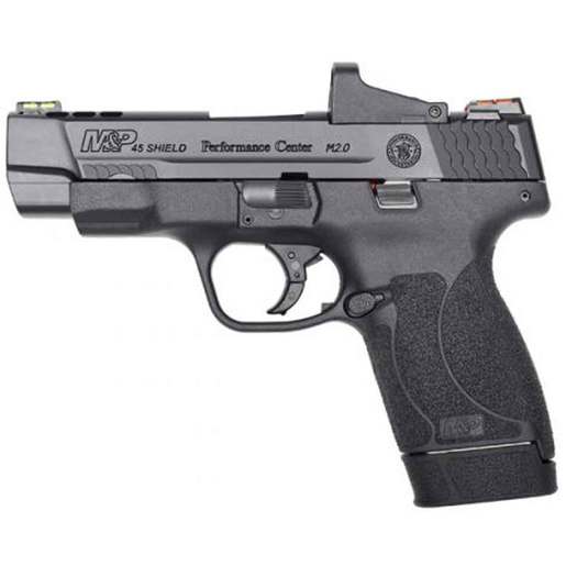 Smith & Wesson Performance Center M&P 45 Shield M2.0 Ported Barrel And Slide 45 Auto (ACP) 4in Black Stainless Pistol - 7+1 Rounds - Subcompact image