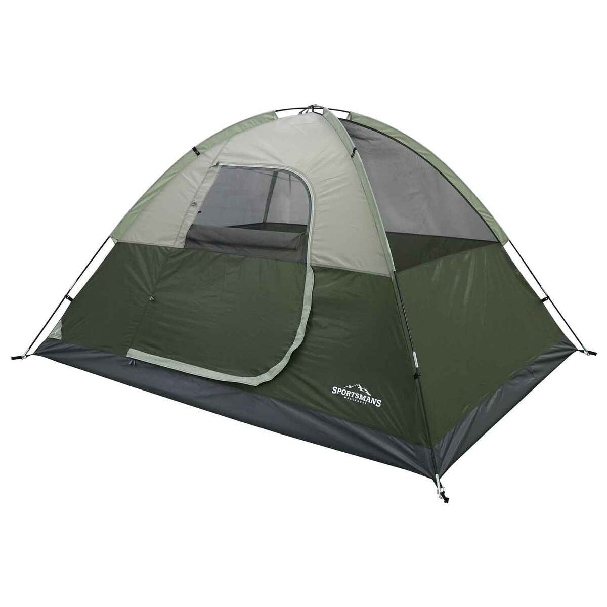 Sportsman's Warehouse Dome 4-Person Camping Tent - Green - Green Sportsman's Warehouse Dome 4-Person Camping Tent - Green - Green