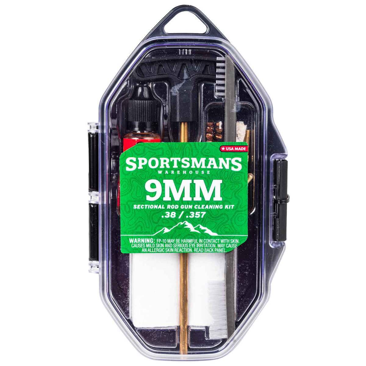 Sportsmans Warehouse 9mm Brass Rod Cleaning Kit Sportsmans Warehouse 9mm Brass Rod Cleaning Kit