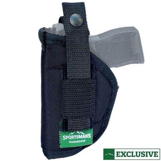 The Sportsman's Warehouse Nylon Inside-the-Waistband (IWB) Handgun Holster - Black Full-Size