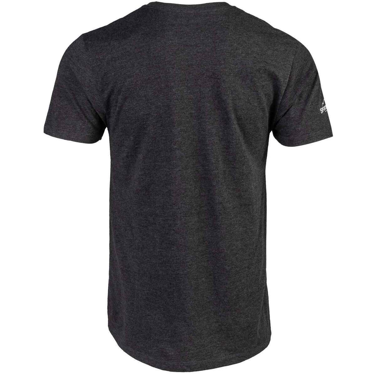 Sportsman's Warehouse Men's Squatch Campfire Short Sleeve Casual Shirt Sportsman's Warehouse Men's Squatch Campfire Short Sleeve Casual Shirt
