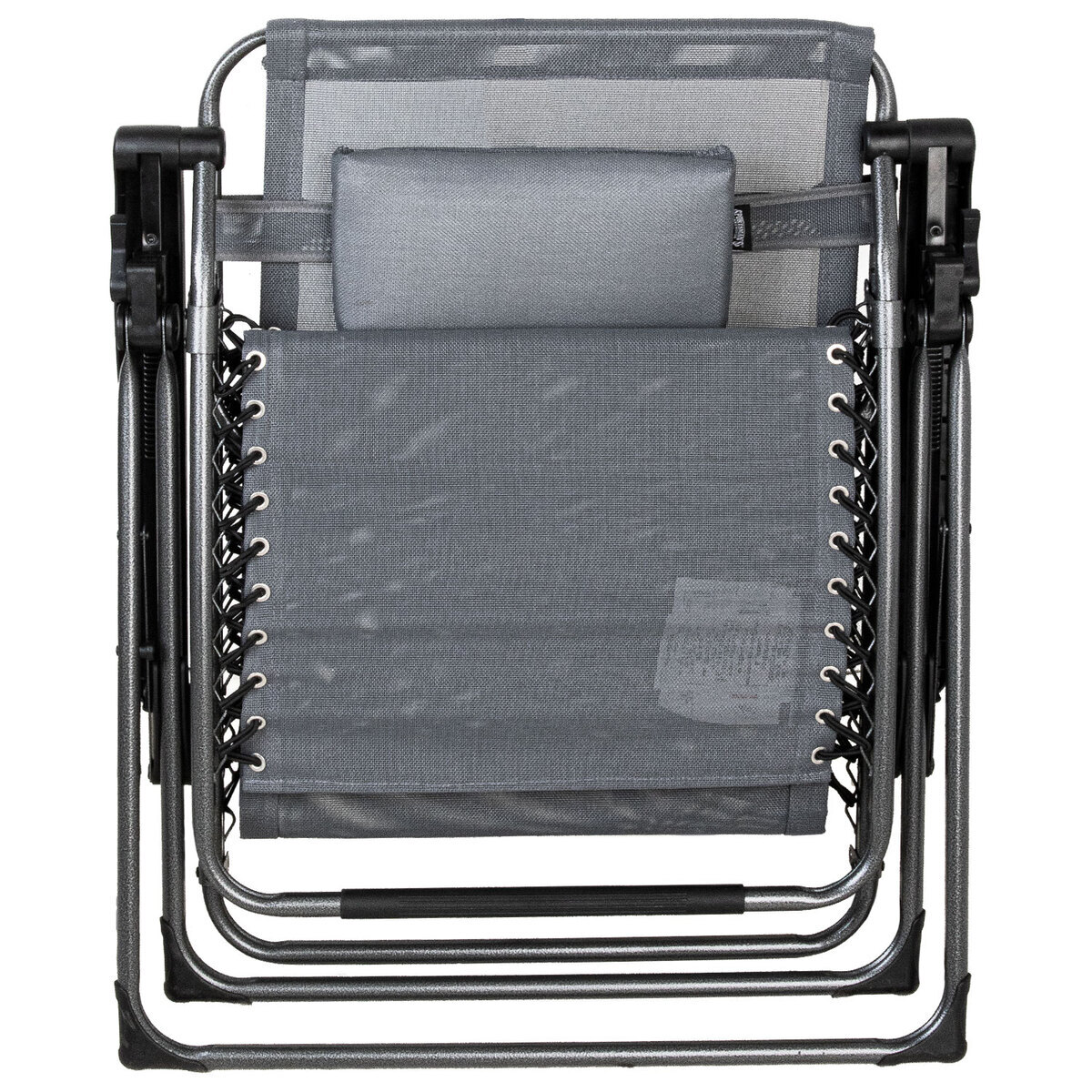Sportsman's Warehouse Mesh XL Zero Gravity Lounger with Side Table - 250lbs Weight Capacity - Grey Sportsman's Warehouse Mesh XL Zero Gravity Lounger with Side Table - 250lbs Weight Capacity - Grey