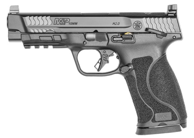 Smith & Wesson M&P M2.0 10mm Auto 4.6in Black Pistol - 15+1 Rounds