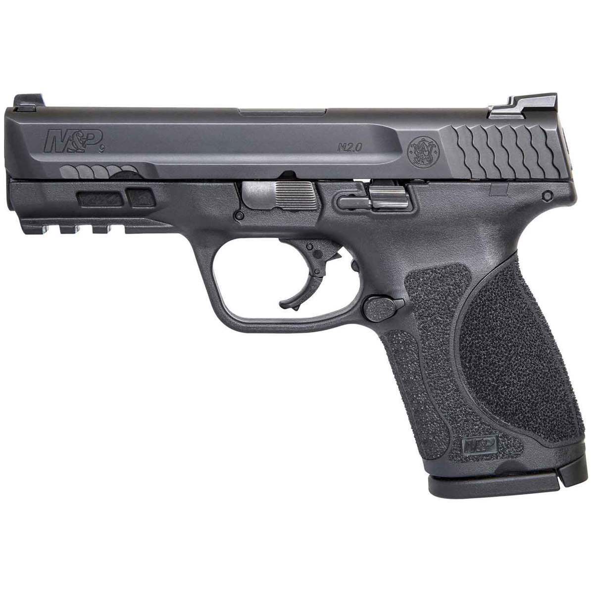 S&W M&P 40 M2.0 Compact 40 S&W 4in Black Armornite Pistol - 13+1 Rounds - Black S&W M&P 40 M2.0 Compact 40 S&W 4in Black Armornite Pistol - 13+1 Rounds - Black