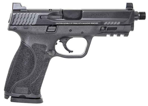 Smith & Wesson M&P 9 M2.0 with Threaded Barrel 9mm Luger 4.6in Black Pistol - 17+1 Rounds