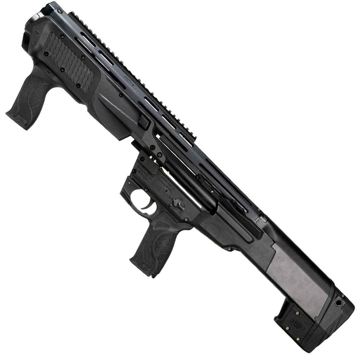 Smith & Wesson M&P 12 Black 12 Gauge 3in Pump Shotgun - 19in - Black Smith & Wesson M&P 12 Black 12 Gauge 3in Pump Shotgun - 19in - Black